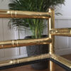1970 'Sofa 3 Seater Maison Jansen Brass Model Bamboo - Image 3