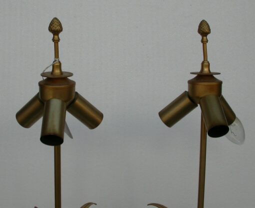 1970' Pair of Lamps Maison Charles Style - Image 2