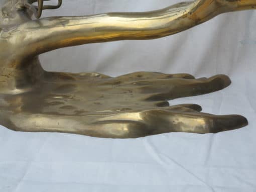 Coffee table in the Bonsai on Golden Bronze Sand Dune Willy Daro or Duval Brasseur - Image 8