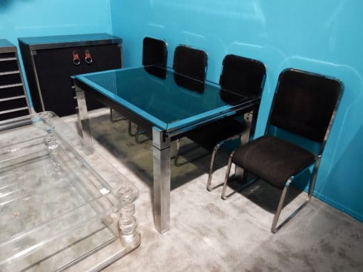 1980' Dining Room by Guido Faleschini for Hermés or Roche Bobois - Image 6
