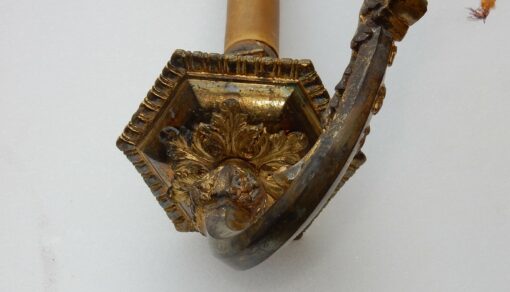 1880 ' Pair of bronze sconces in the style LXIV - Image 3