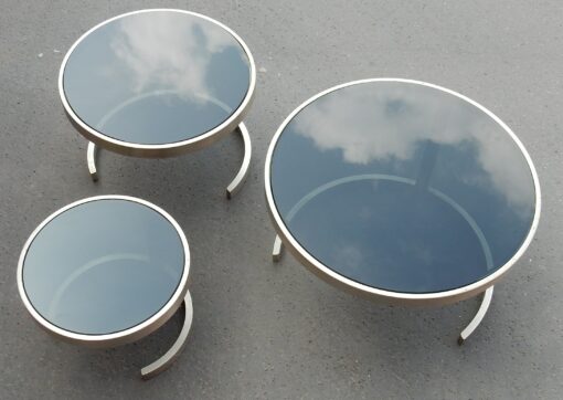 1970/80' Series of Nest of Round Tables