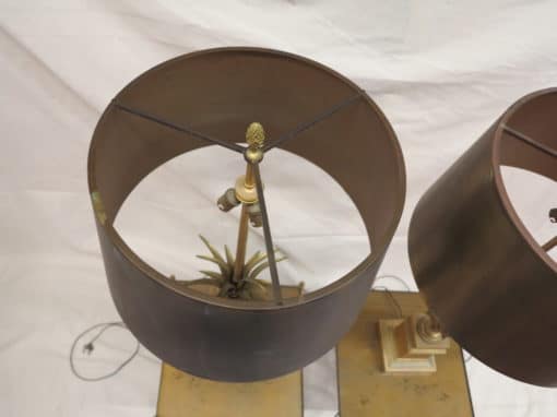Pair of lamps pineapple of style Charles - Image 3