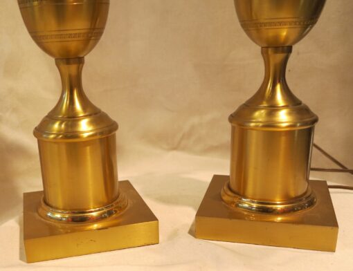 Pair of lamps style Charles with egg in onyx - Image 5