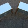 Pair of side bed mirrors art deco - Image 3