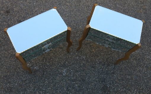 Pair of side bed mirrors art deco - Image 3