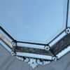 1880' Octagonal Mirror Has Front Wall Napoleon III - Image 4