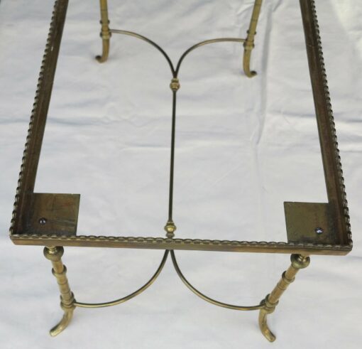 50/70' Cofee table in brass with gallery Maison Bagués, spacer - Image 4