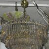 1970' Lustre 180 Cristaux 17 Ampoules  Hauteur 94 x Diamètre 64 cm – Image 3