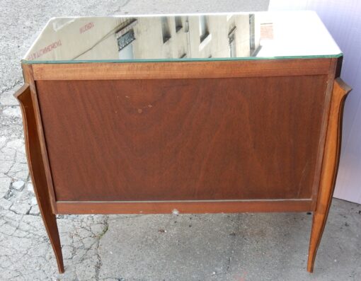 1960/70 Commode Art Déco Miroir 3 Tiroirs Décorés – Image 8