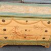 1820' Commode En Bois Peint Décor à l'Antique