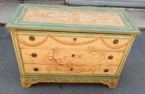 1820 'Wooden Dresser Painted Antique Deco