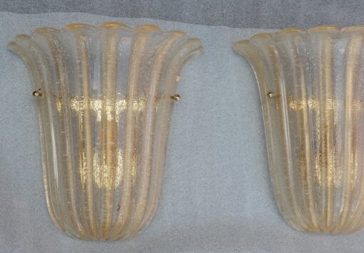 1960/70' Série de 4 Appliques  en Verre de Murano Barovier & Toso – Image 4