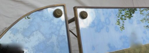 Tripartite table tans and aged mirror style Maison Bagués - Image 6