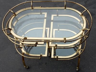 1970 'Modular Rolling Bar Polished Brass