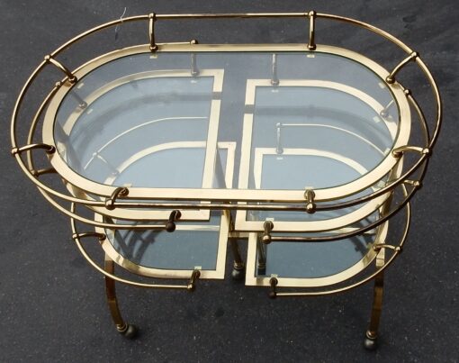 1970 'Modular Rolling Bar Polished Brass