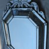 1880' Octagonal Mirror Has Front Wall Napoleon III - Image 2