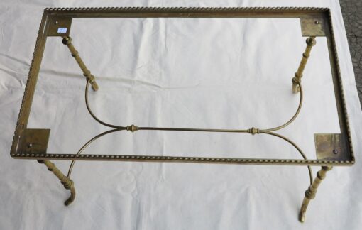 50/70' Cofee table in brass with gallery Maison Bagués, spacer - Image 2