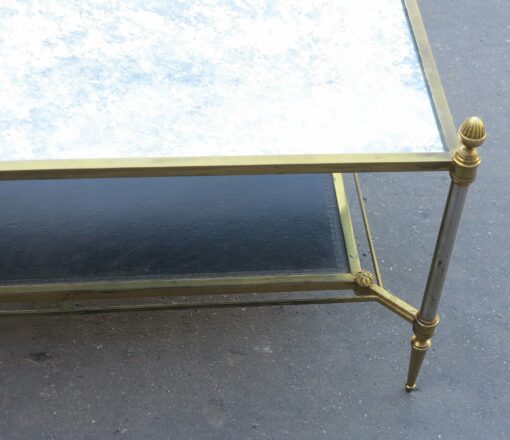 1970' Coffee Table Maison Jansen 93 x 48 cm - Image 2