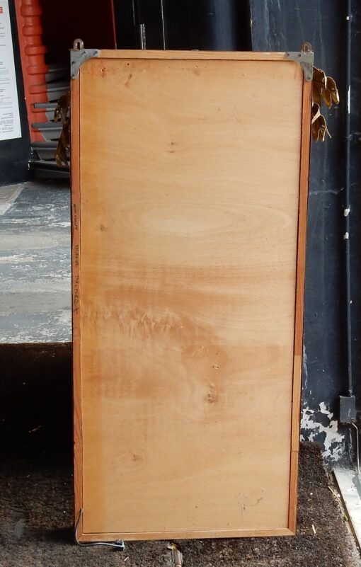 1970 ' Original Mirror Maison Jansen with Palm Illuminating Single Piece by Barbier - Image 2