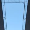 1900' Venice mirror with flowers 133 x 82