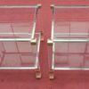 1970' Pair of Ends of Sofa in Lucite Signed Pierre Vandel Paris