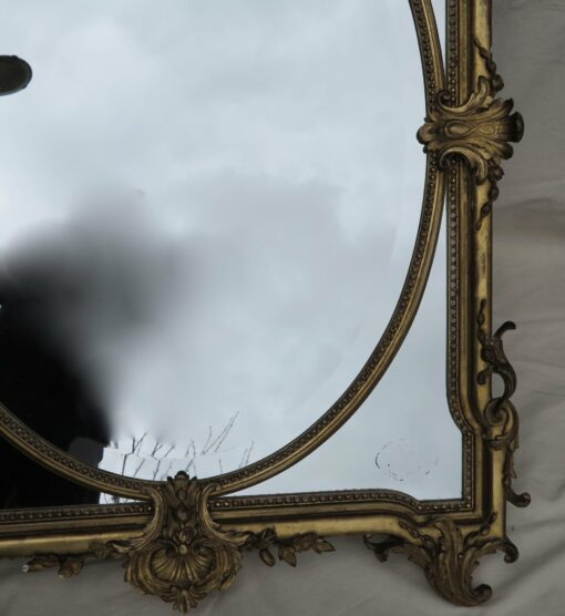Miroir parecloses doré N3 aux urnes porte feux – Image 6