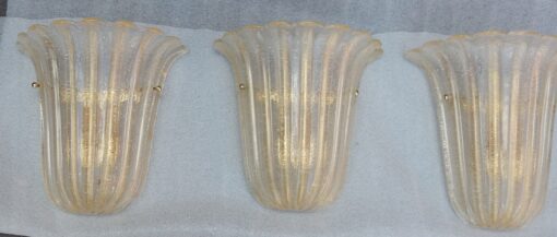 1960/70' Série de 4 Appliques  en Verre de Murano Barovier & Toso – Image 3