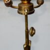 1950/70 Golden Bronze Lamppost Maison Charles Model Palm Tree Adjustable - Image 4