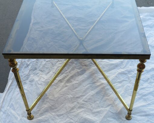 Coffee table metal gilded with spacer - Image 6