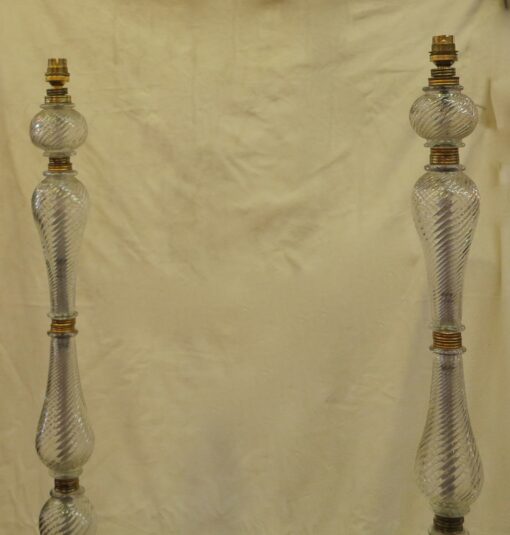 Pair of floor lamp Venice and wrought iron - Image 4