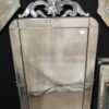 1900' Venitian mirror with shell 83 X 167 - Image 2