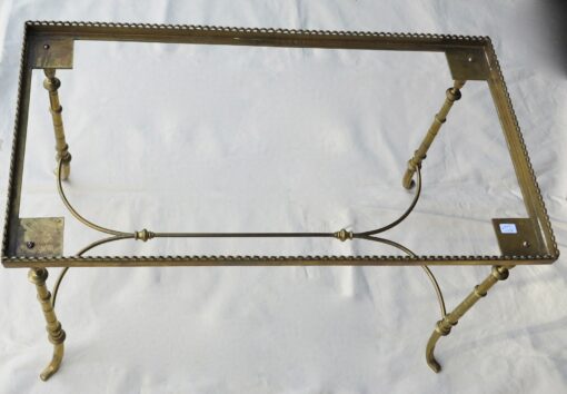 50/70' Cofee table in brass with gallery Maison Bagués, spacer - Image 6