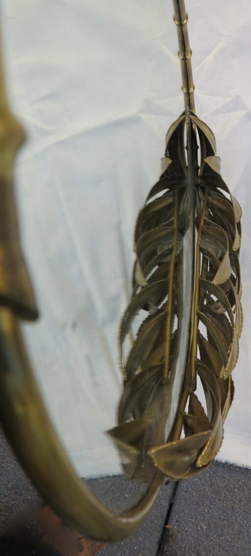 Mirror lighting deco  bamboo and foliage style Duval Brasseur - Image 6