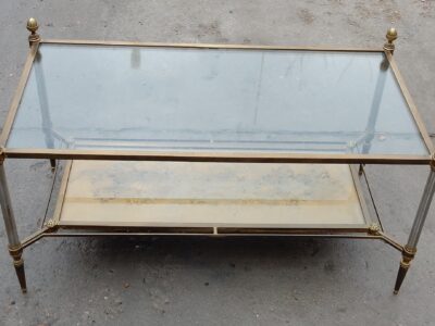 1950/70' Coffee Table Maison Jansen 93 x 49 cm