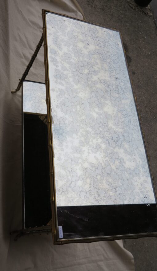 70' Shelf in Brass Maison Baguès 72 X 33 cm - Image 2