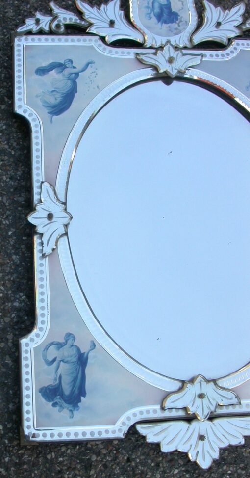 Miroir vénitien aux 4 saisons allégorie de la Femme – Image 4