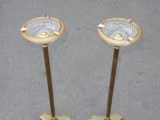 1970 ' Pair of Bronze Ashtray  Maison Bagués - Image 4