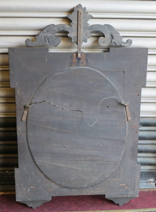Mirror Venice Octagonal Has Front Wall Silvering Mercury and Feet - Image 2
