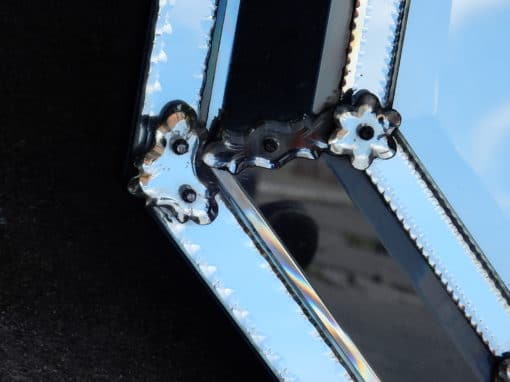 1880/1900 Miroir St Louis XIV a Pareclose Tain Argentique 114 X 72 – Image 5