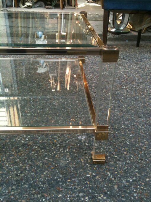 1970' Pair of Coffee Tables Pierre Vandel - Image 2