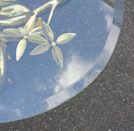 1950/70  Coffee Table in the Bonsai on Golden Bronze Sand Dune Willy  Daro or Duval Brasseur - Image 3