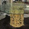 2010 ' Table in gilted bronze ' Jungle' by Jean Boggio - Image 3