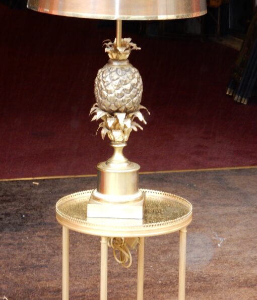 1950/70 Pin Apple  Bronze Lamp Signed  Charles & Fils - Image 7