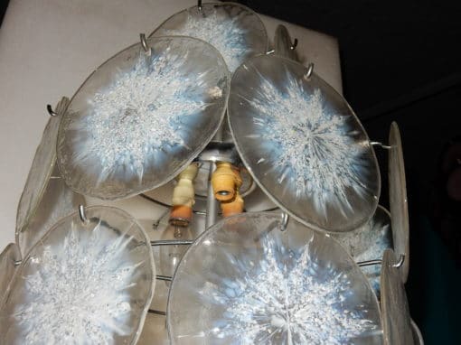 1970' Lustre Vistosi 24 Disques Opalescents – Image 4