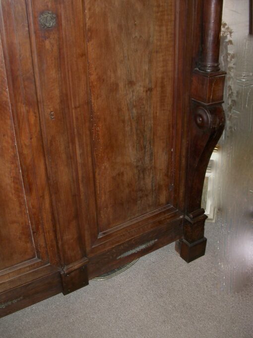 1800' Empire Cabinet with Detached Columns and Crosses - Image 6