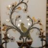 1970' Pair Wall Lamp has the Parakeet in the Style of Maison Baguès H 98 - Image 5