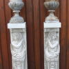 1950/70 'Set of 12 Antique White Marble Statues - Image 7