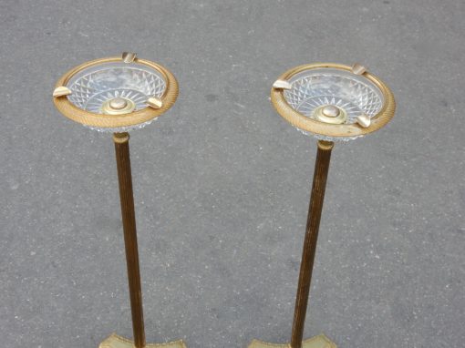 1970 ' Pair of Bronze Ashtray  Maison Bagués - Image 3