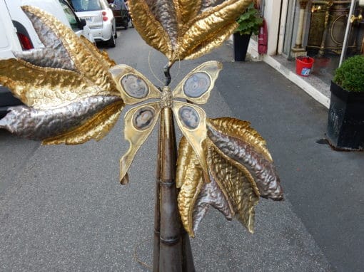 1970/80 Lampadaire au papillon par Isabelle et Richard Faure – Image 2